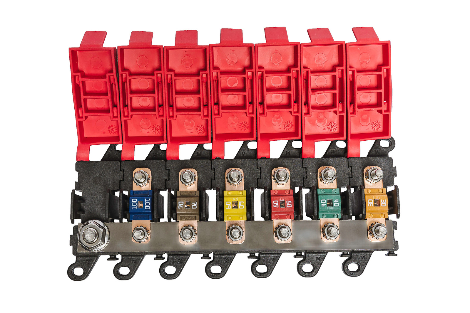 Allspark Busbar suits Midi Fuse Holders 7 Hole Offroad Living