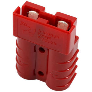 Genuine Anderson 50A Red Kit - Plug & 2 contacts for 6 AWG cable