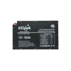 AllSpark Slimline 12V 150ah High Performance Lithium Battery