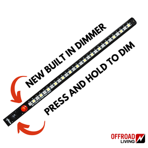30cm LED Strip Light - Dimmable | 12V | Red & White | AllSpark