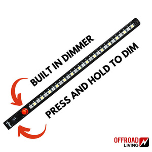 30cm LED Strip Light - Dimmable 4 PACK | 12V | Red & White | AllSpark