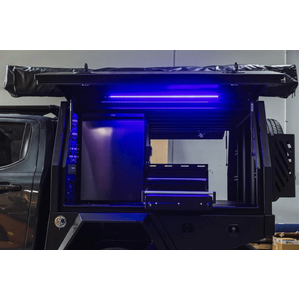 30cm LED Strip Light - Dimmable | 12V | Tri-Colour Red, White & Blue | AllSpark