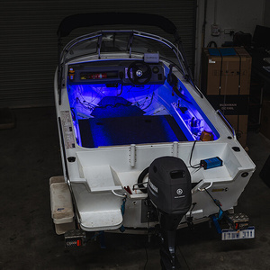 90cm LED Strip Light - Dimmable 4 PACK | 12V | Tri-Colour Red, White & Blue | AllSpark