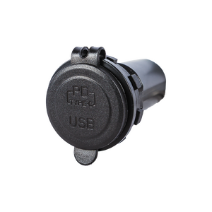 AllSpark Socket - PD100W USB-C + QC3.0 USB-A Charger - Black no LED