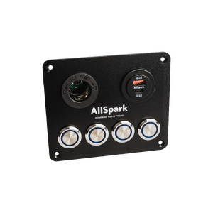 AllSpark 4 way push button switch panel