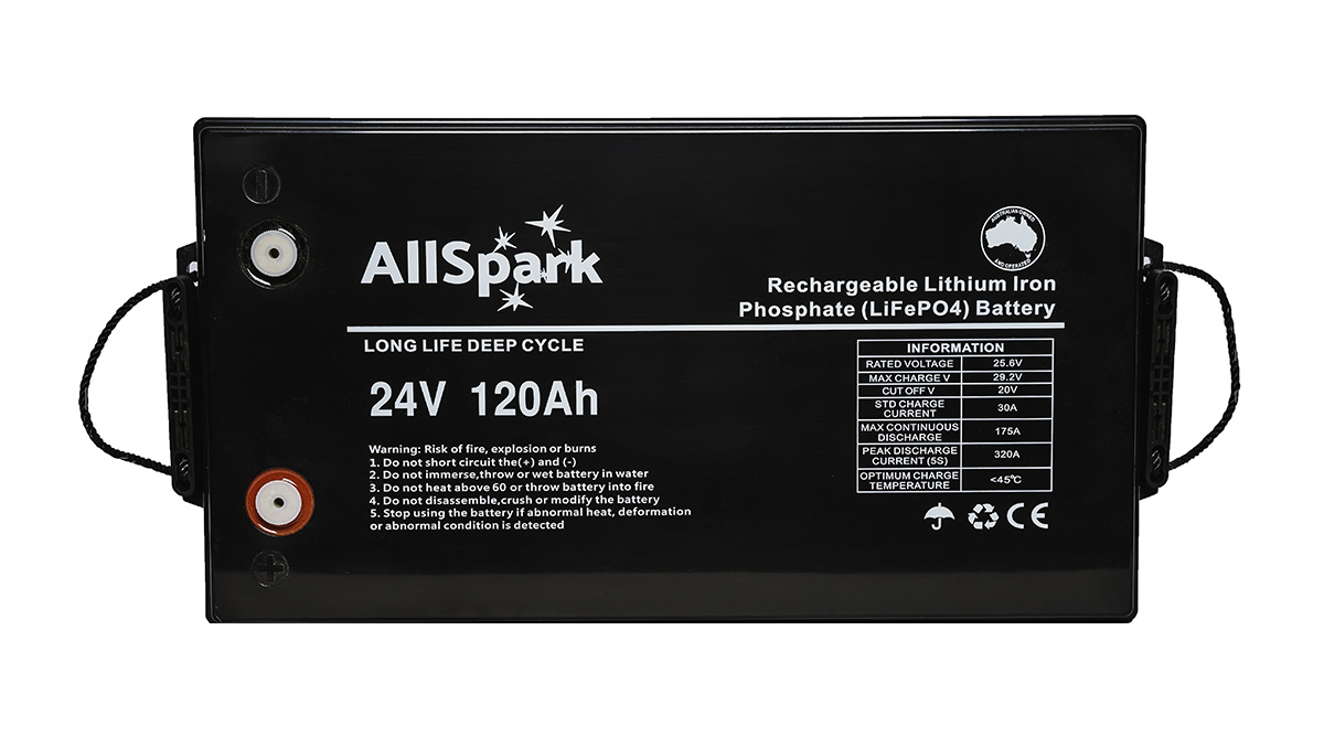 AllSpark 24V 120ah High Performance Lithium Battery