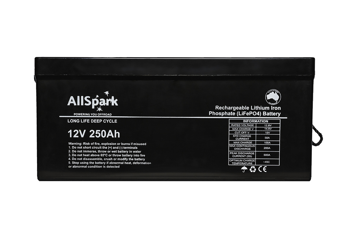 AllSpark 12V 250ah High Performance Lithium Battery