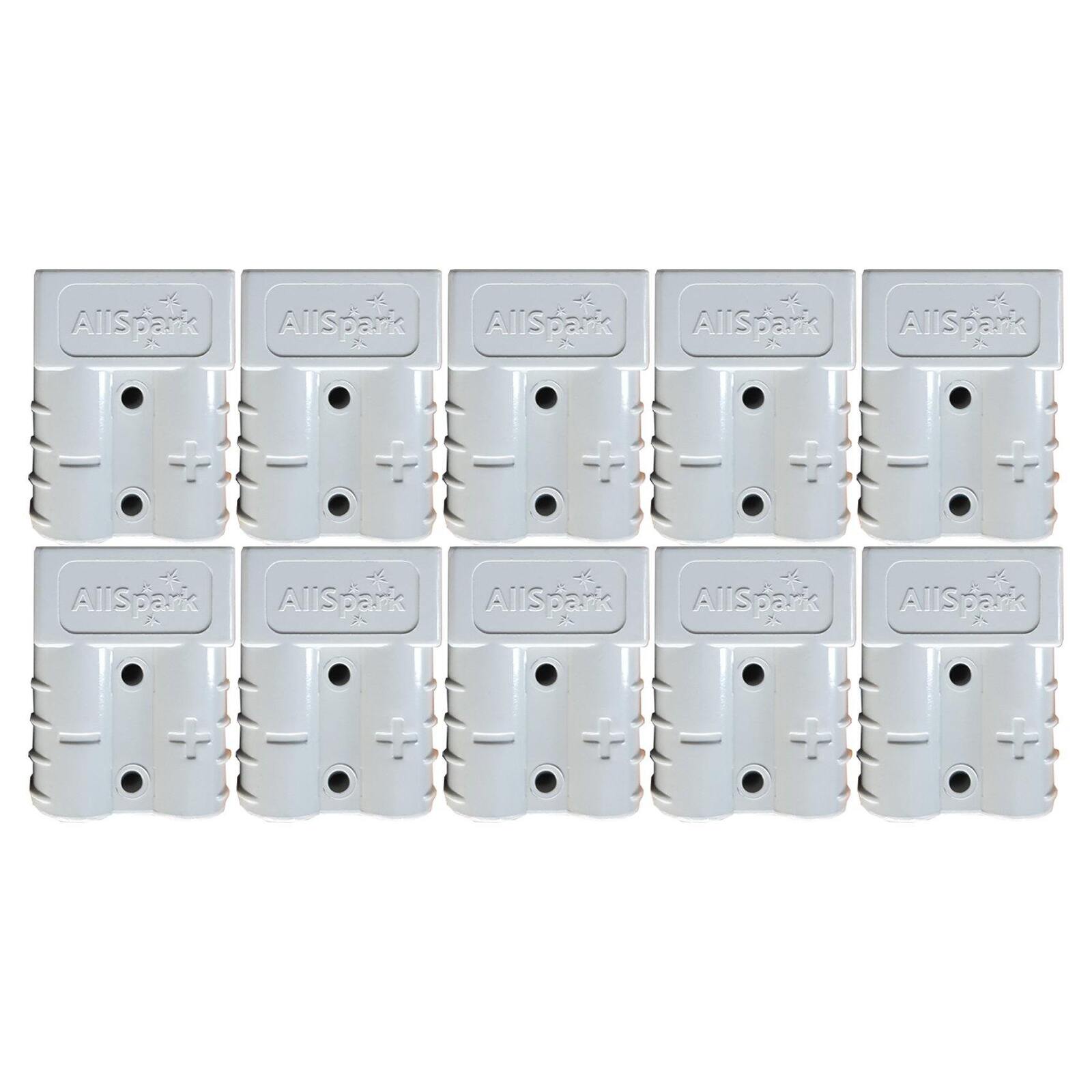 AllSpark 50A Anderson Style Plug Connector Single - 10 pack 10-12 AWG