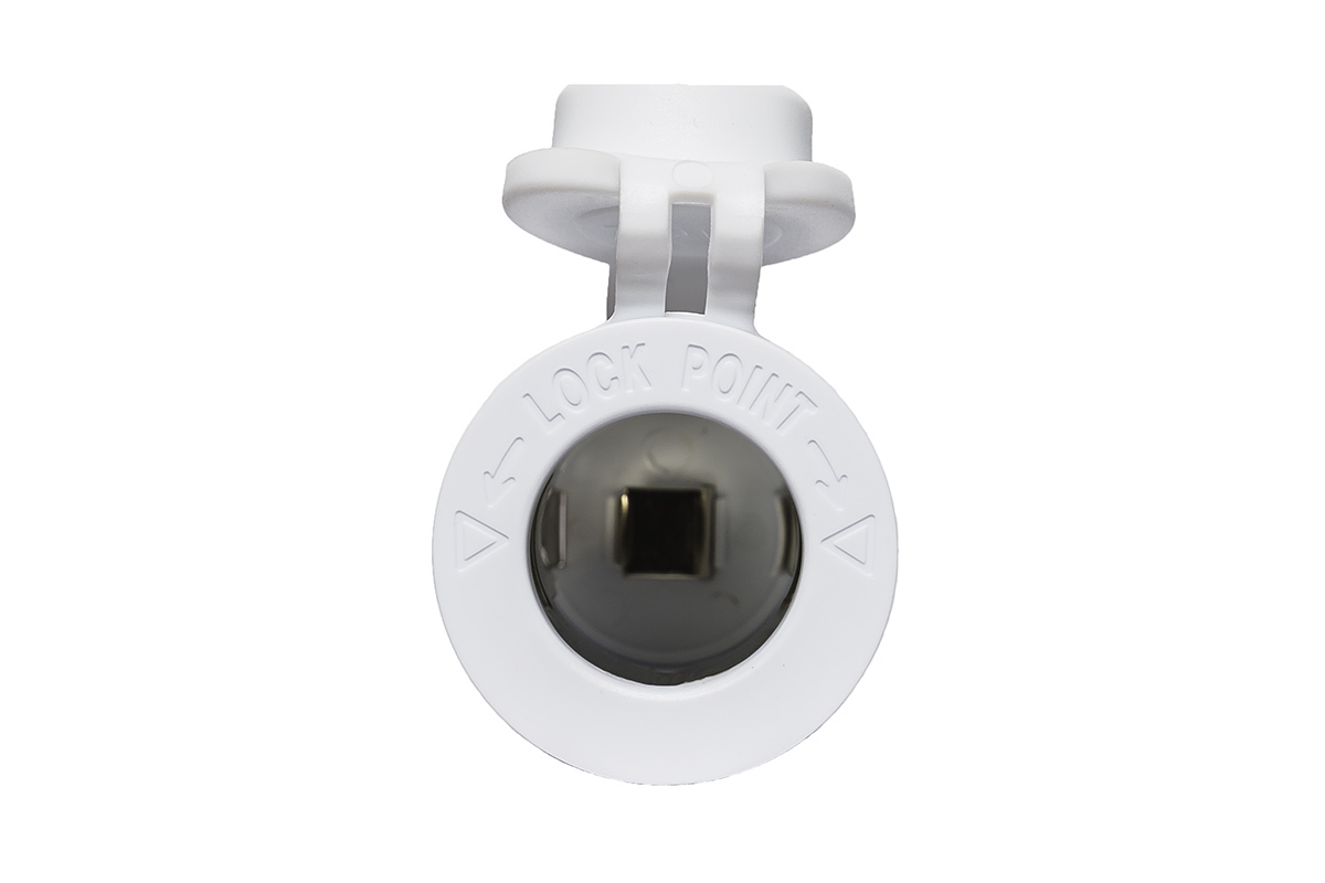 AllSpark Socket - White 12-24V DC Cig Socket