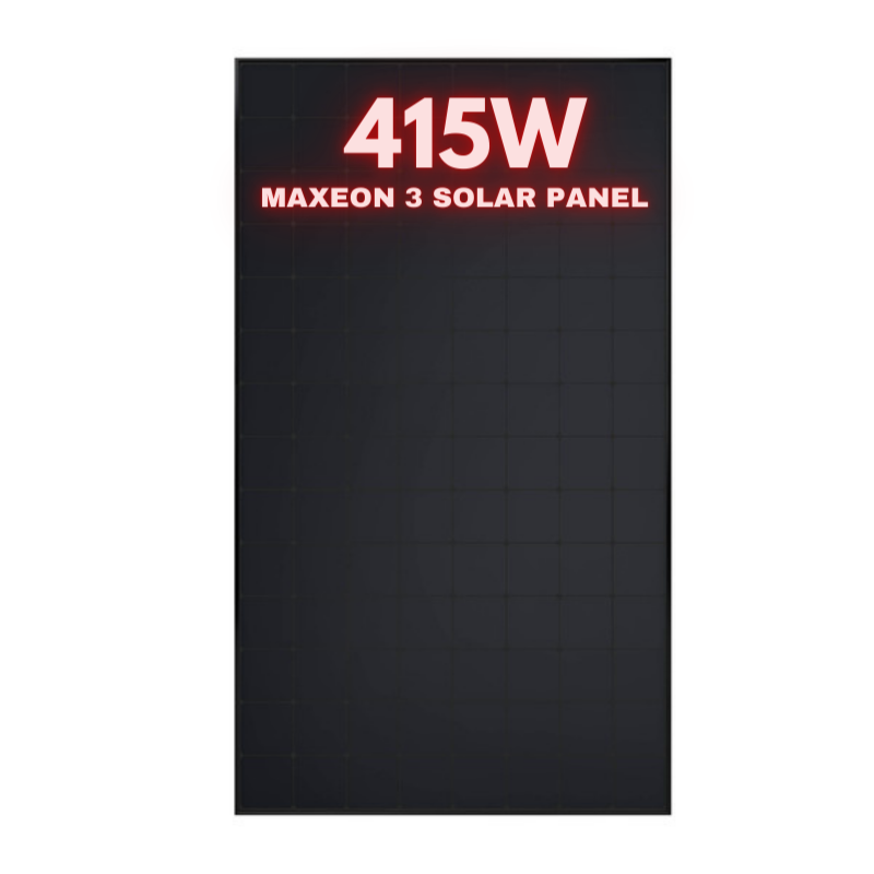 SunPower Maxeon3 415W Shade-Resistant All-Black Fixed Solar Panel