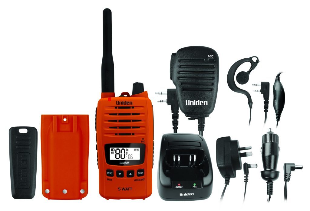 Uniden Hand Held UHF Kit UH850SO Orange