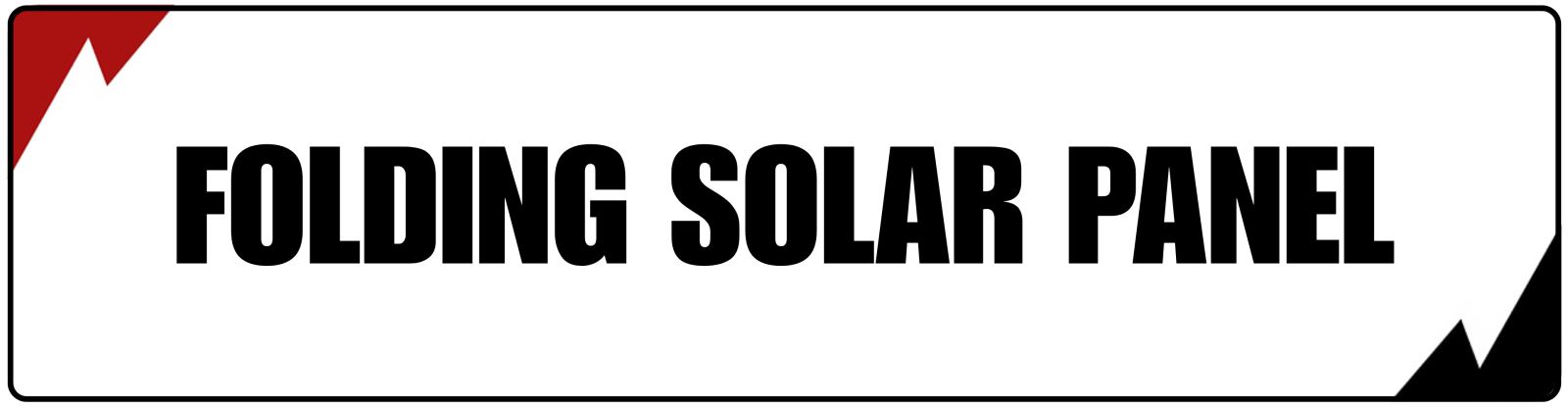 Folding Solar Panels