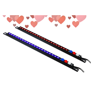 AllSpark 60CM LED Strip Light - Dimmable Twin Pack | 12V | Tri-Colour Red, White & Blue | AllSpark