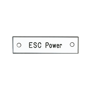 ESC Power Circuit breaker Label