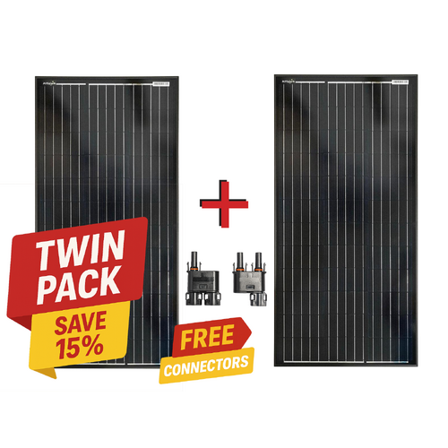 100W Solar Panel Glass AllSpark | TWIN PACK