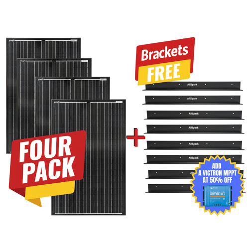 135W Solar Panel Glass AllSpark | FOUR PACK