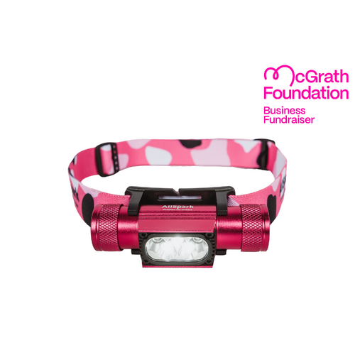 Special Edition Pink Camo AllSpark 2000 Lumen LED Head Torch