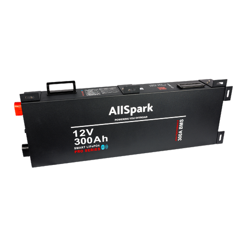 300Ah Ultraslim Lithium battery with Bluetooth AllSpark - Pro-series 12V