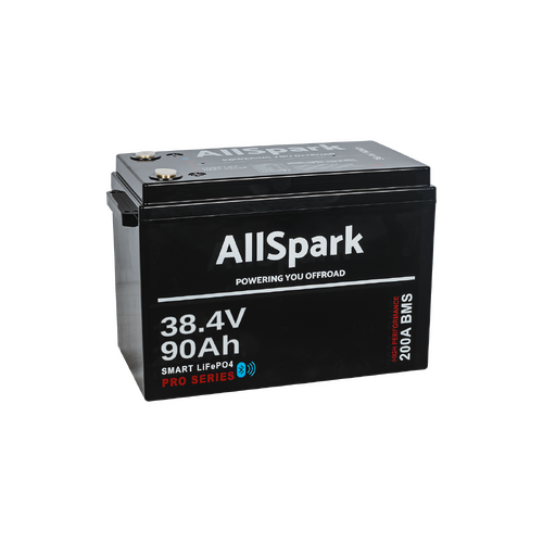 90AH LITHIUM BATTERY 36V IP67 Marine battery AllSpark with Bluetooth
