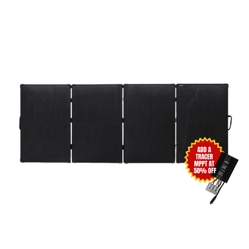 400W Portable Solar Panel - High Voltage Quad Fold AllSpark 