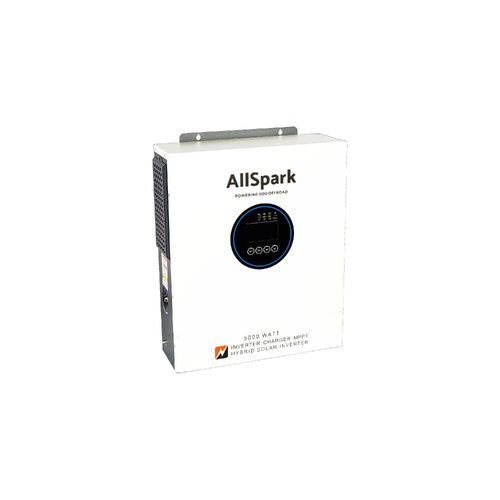 AllSpark - 24V 5000 Watt Hybrid Inverter + 160A ACDC Charger + 160A MPPT with Auto Transfer