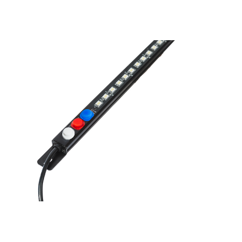 30cm LED Strip Light - Dimmable | 12V | Tri-Colour Red, White & Blue | AllSpark