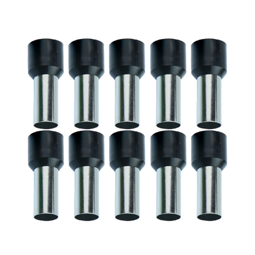 Bootlace Pin - Black 25mm2 - 10 Pack