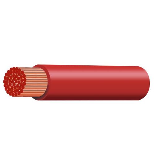 000B&S Single Core RED Battery Cable