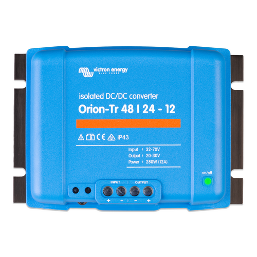 Victron Orion-TR-48V/24V-12A (280W) Isolated DC-DC Converter
