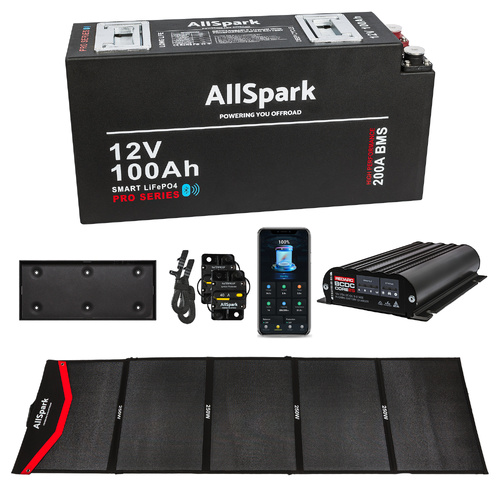 Offroad Living Lithium & Solar Blanket 4wd Package