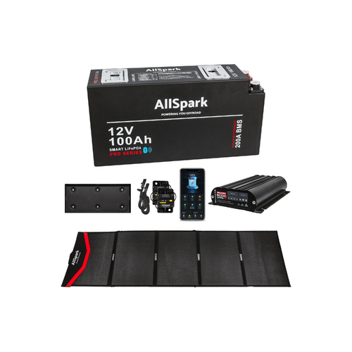 Offroad Living Lithium & Solar Blanket 4wd Package