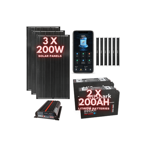 Offroad Living Bluetooth Lithium package - Caravan Upgrade kit