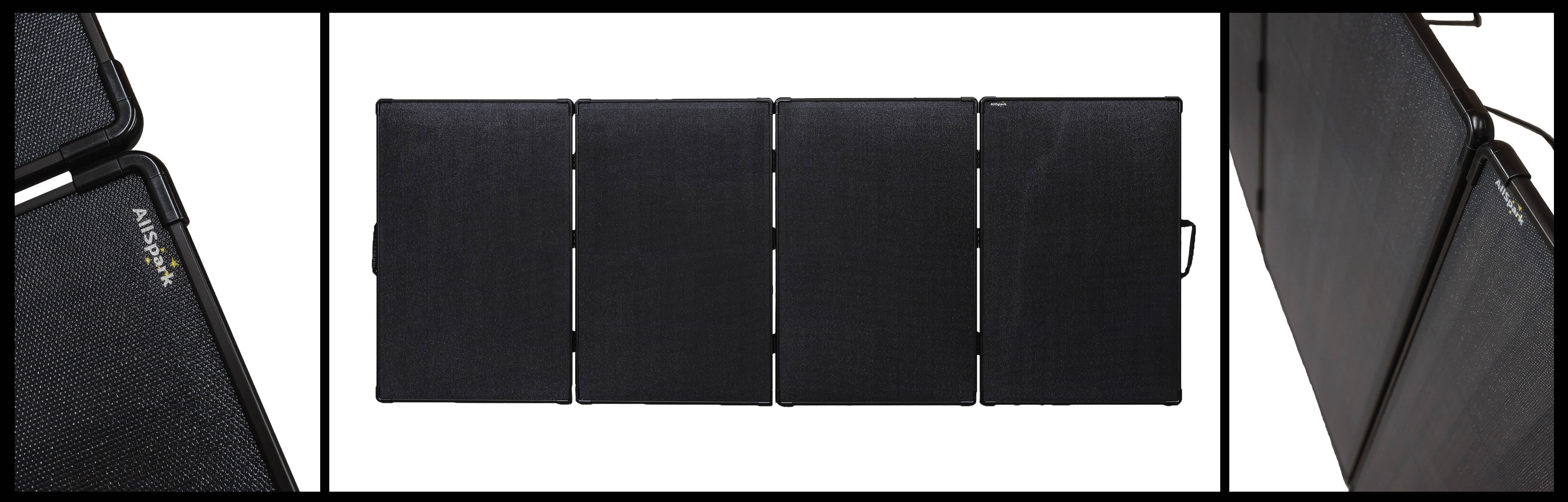 AllSpark High & Low Voltage 400W Quad Fold Solar Panel: Built Tough for Aussie Off-Grid Adventures image