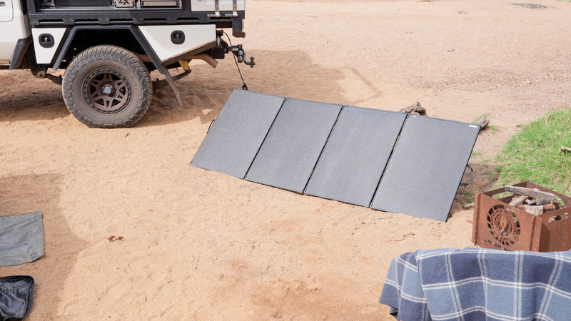 AllSpark High & Low Voltage 400W Quad Fold Solar Panel: Built Tough for Aussie Off-Grid Adventures