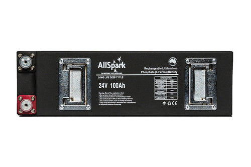 100ah 24V Lithium Battery Slimline AllSpark LiFePO4 Lithium