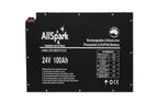 100ah 24V Lithium Battery Slimline AllSpark LiFePO4 Lithium