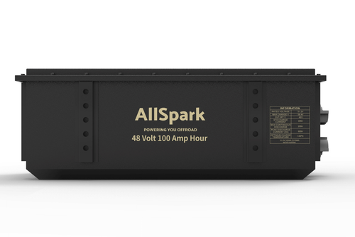 100Ah 48V Lithium Battery Waterproof Chassis Mount IP67