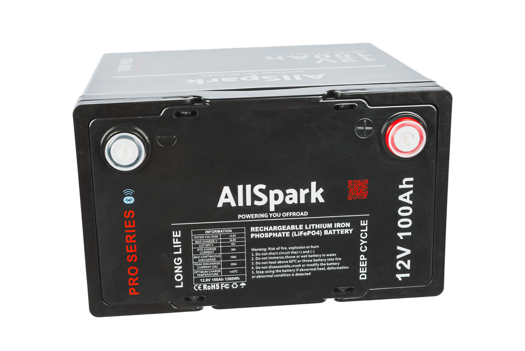 100ah Lithium Battery 12V AllSpark with Bluetooth  IP65