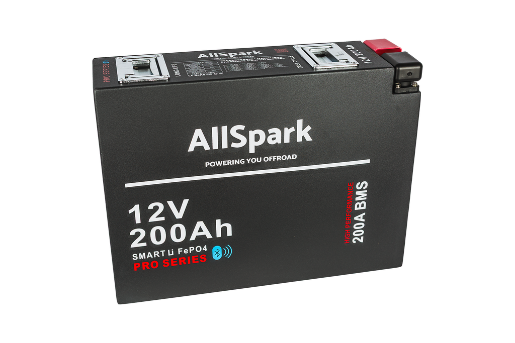 200Ah Slimline Lithium battery with Bluetooth 12V AllSpark