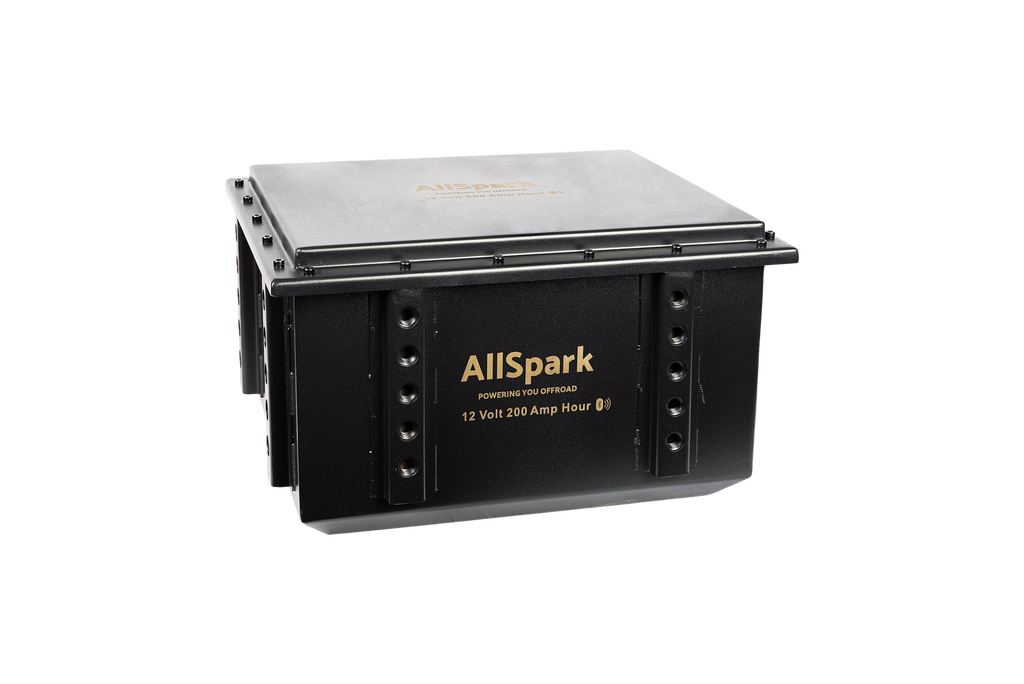 200Ah Lithium Battery 12V Bluetooth Waterproof Chassis Mount AllSpark ( IP67)