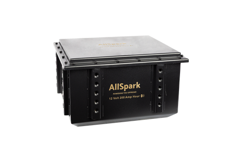 200Ah Lithium Battery 12V Bluetooth Waterproof Chassis Mount AllSpark ( IP67)