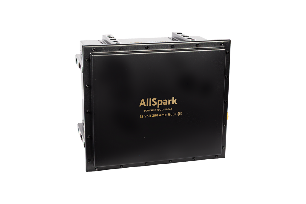 200Ah Lithium Battery 12V Bluetooth Waterproof Chassis Mount AllSpark ( IP67)