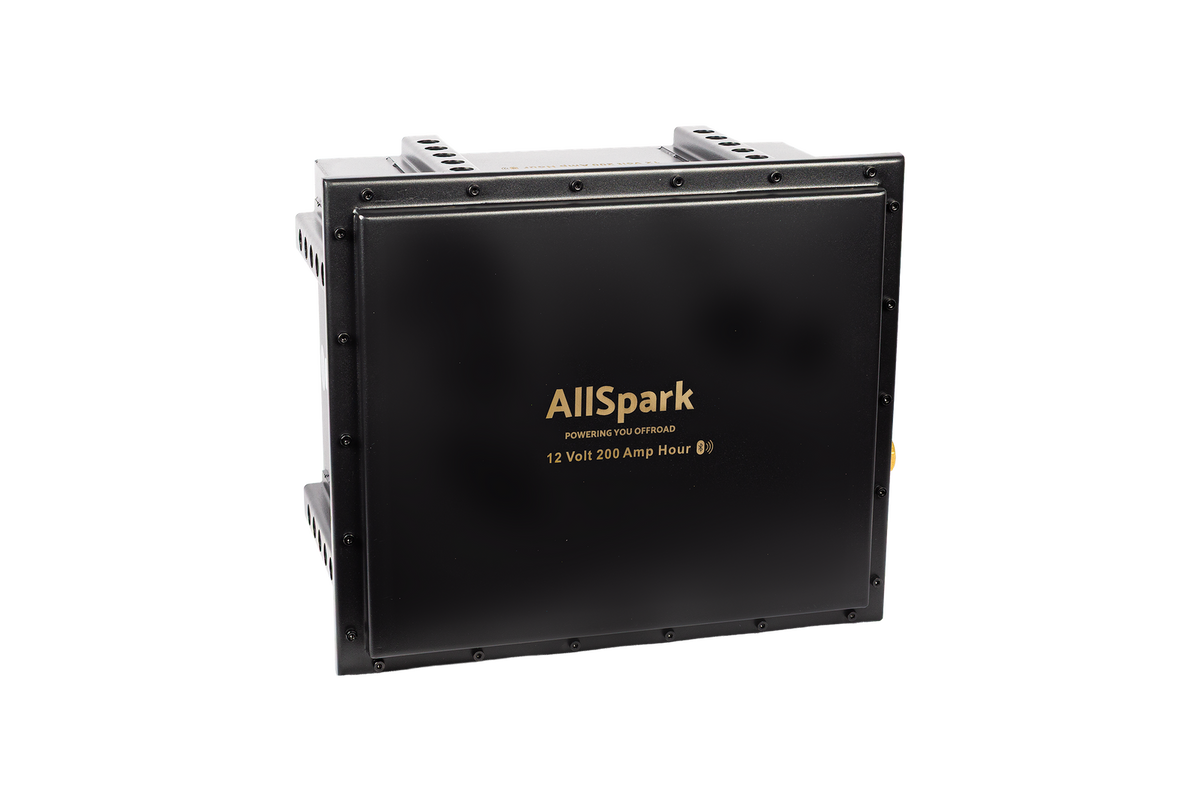 200Ah Lithium Battery 12V Bluetooth Waterproof Chassis Mount AllSpark ( IP67)