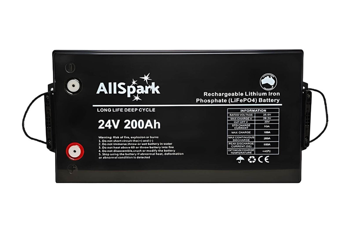 ALLSPARK 24V 200AH HIGH PERFORMANCE LITHIUM BATTERY  IP65