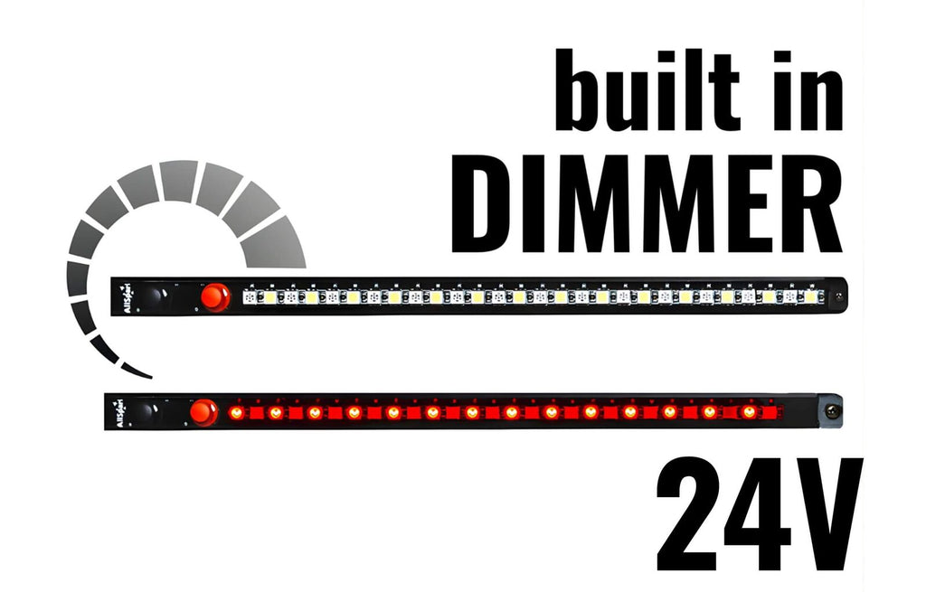 90cm LED Strip Light - Dimmable | 24V | Dual Colour Red & White | AllSpark