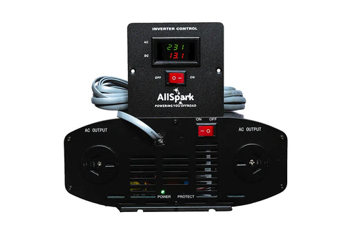 12V 2500 Watt Pure Sine Wave Inverter AllSpark PRO Series 