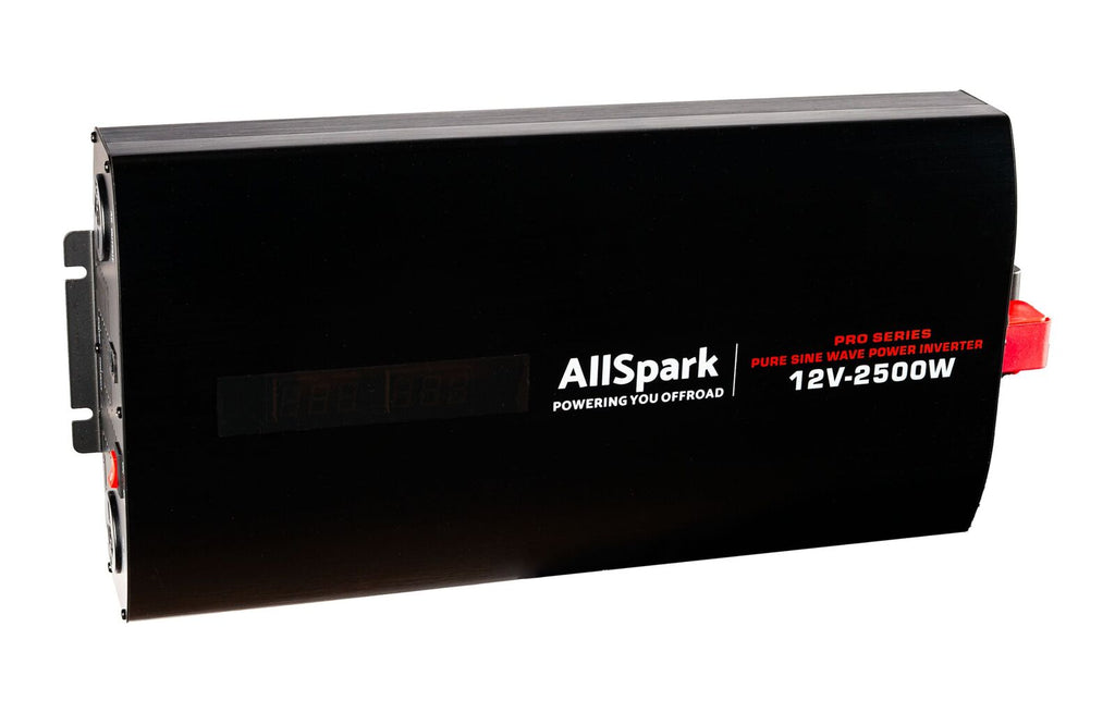 12V 2500 Watt Pure Sine Wave Inverter AllSpark PRO Series 