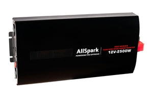 12V 2500 Watt Pure Sine Wave Inverter AllSpark PRO Series 