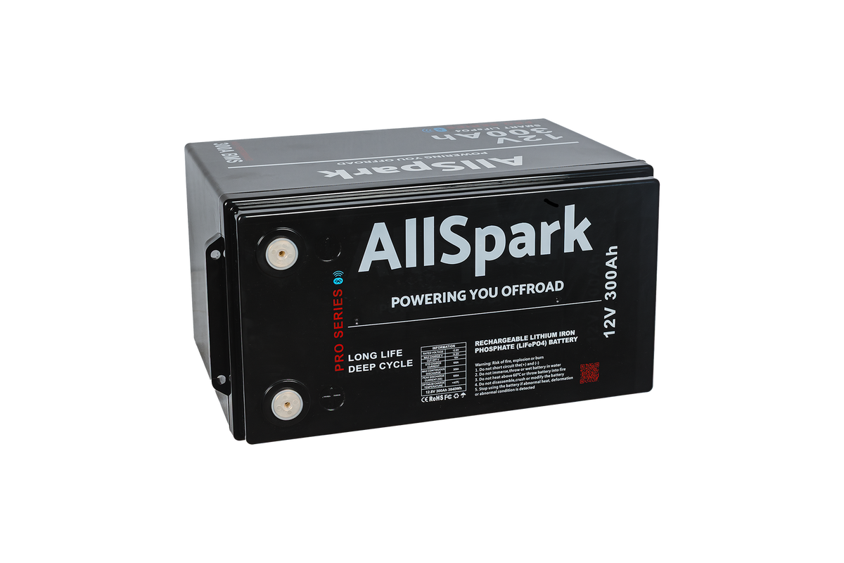 300ah Lithium Battery 12V with Bluetooth AllSpark  IP65