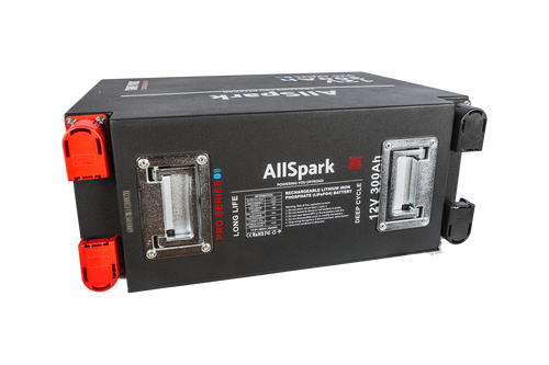 300Ah Slimline Lithium battery with Bluetooth AllSpark - Pro-series 12V